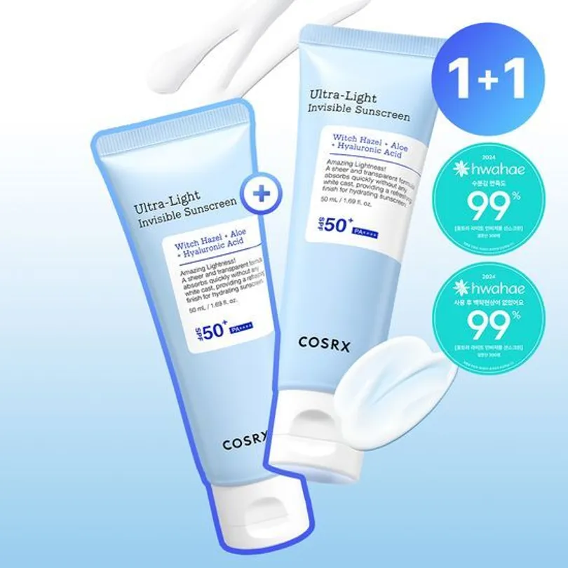 Ultra-Light Invisible Sunscreen Double Set
