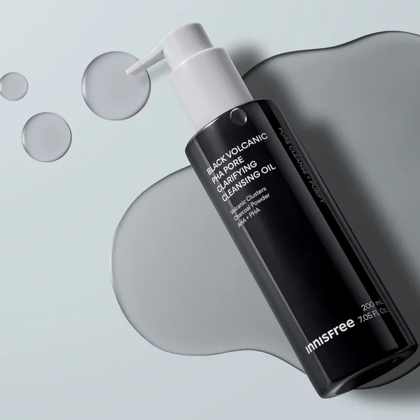 INNISFREE Black Volcanic PHA Pore Cleansing Oil 200ml
