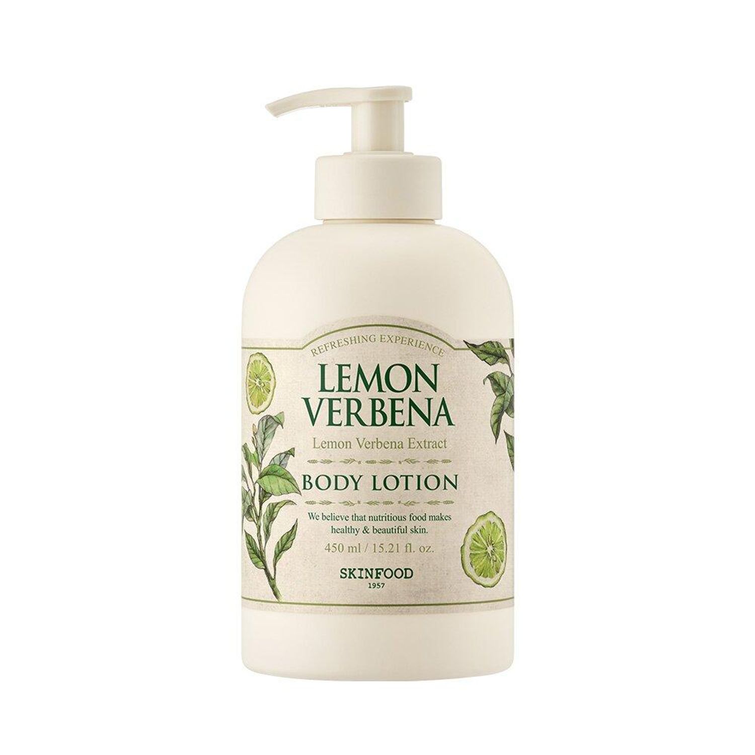 SKINFOOD Lemon Verbena Body Lotion 450mL | OLIVE YOUNG Global