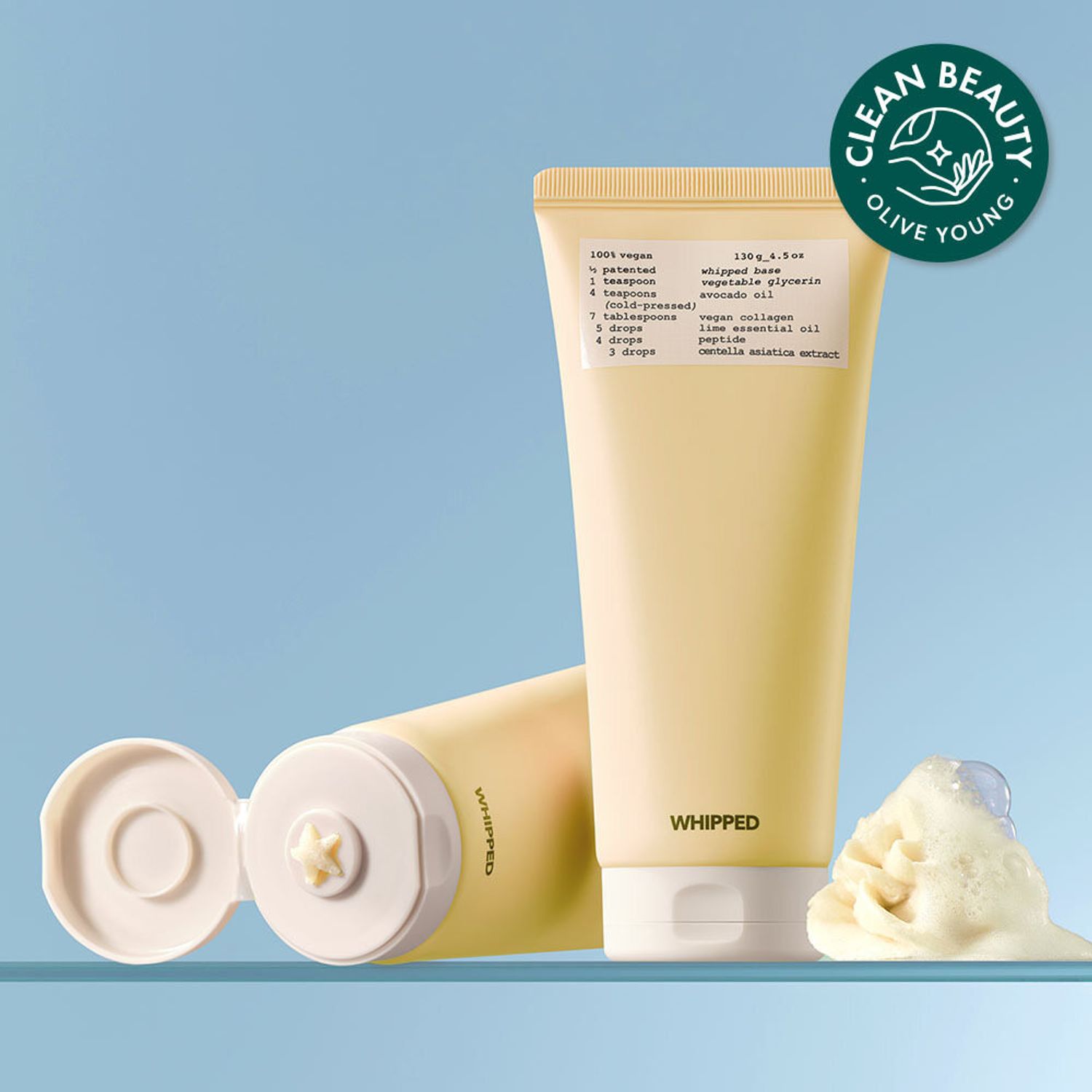 Whipped ユザモンヴィーガンパックレンジャー 130g | OLIVE YOUNG Global