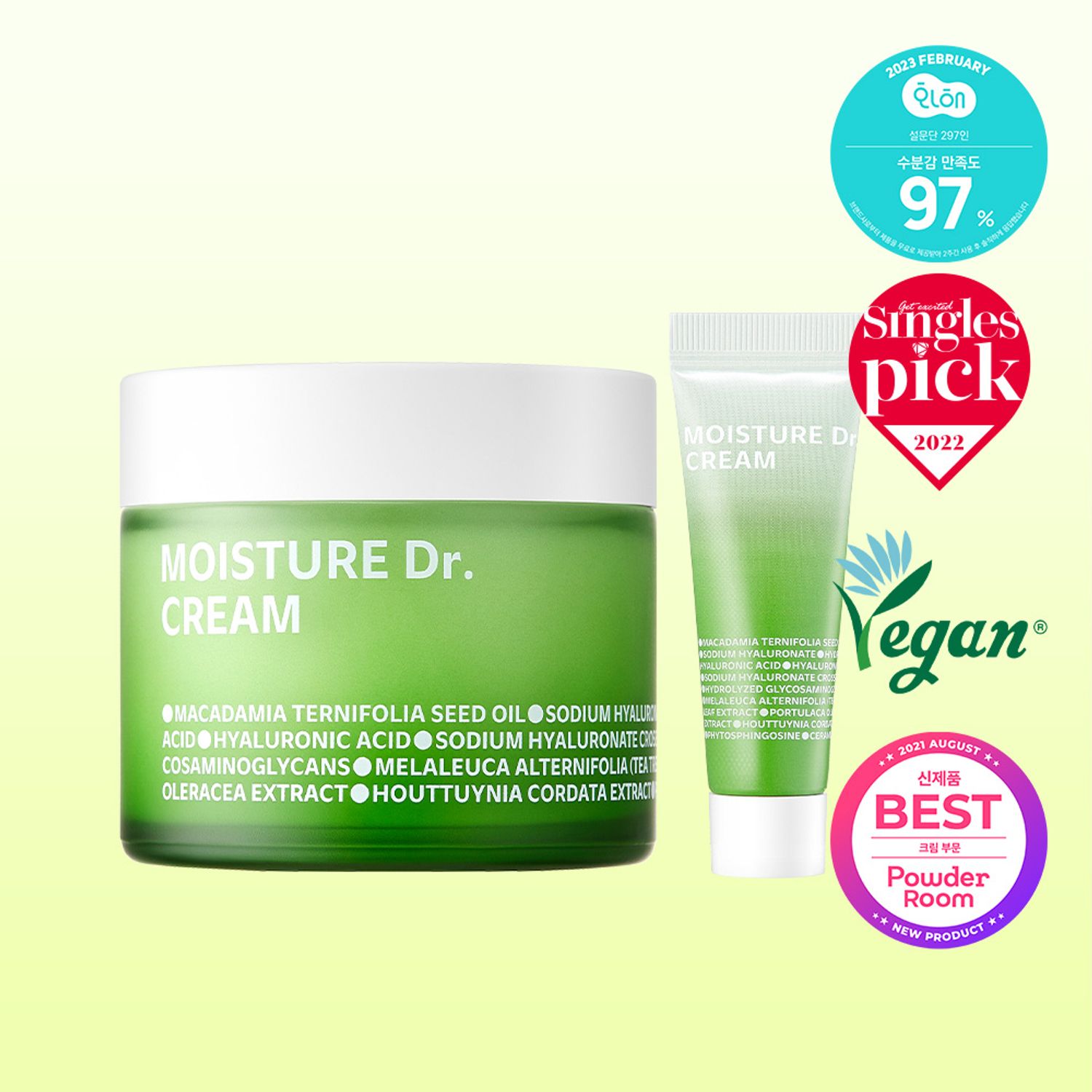 isoi Moisture Dr. Cream 70mL + 15mL Special Set | OLIVE YOUNG Global