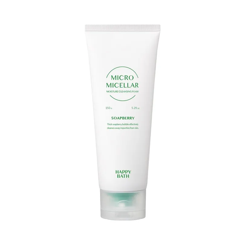 Happy Bath Micro Micellar Soapberry Cleansing Foam 150g