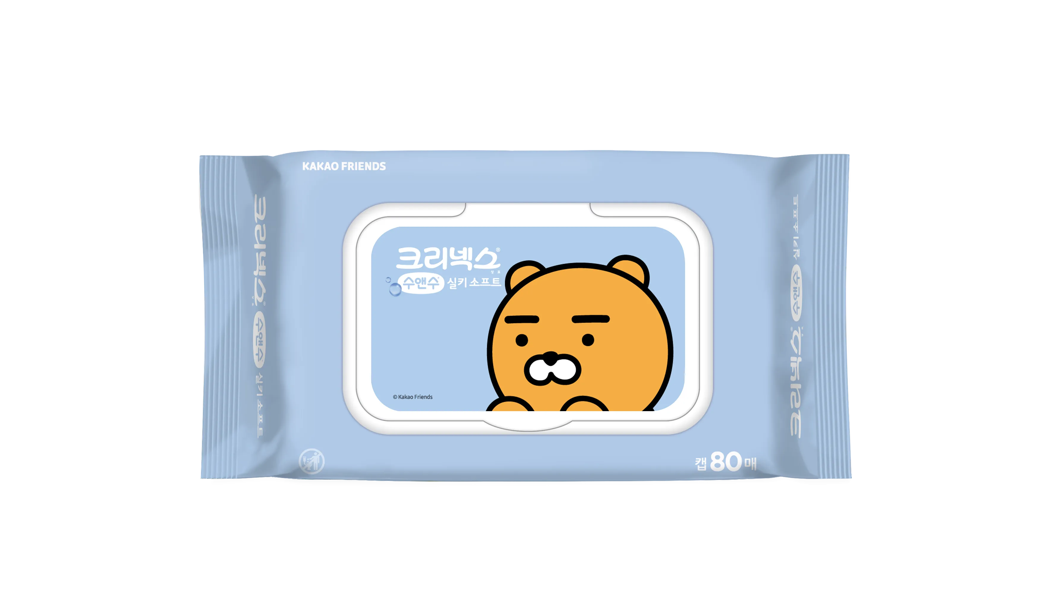 Ryan] Kleenex Wet Wipes (Flip Top) 80 Sheets | OLIVE YOUNG Global