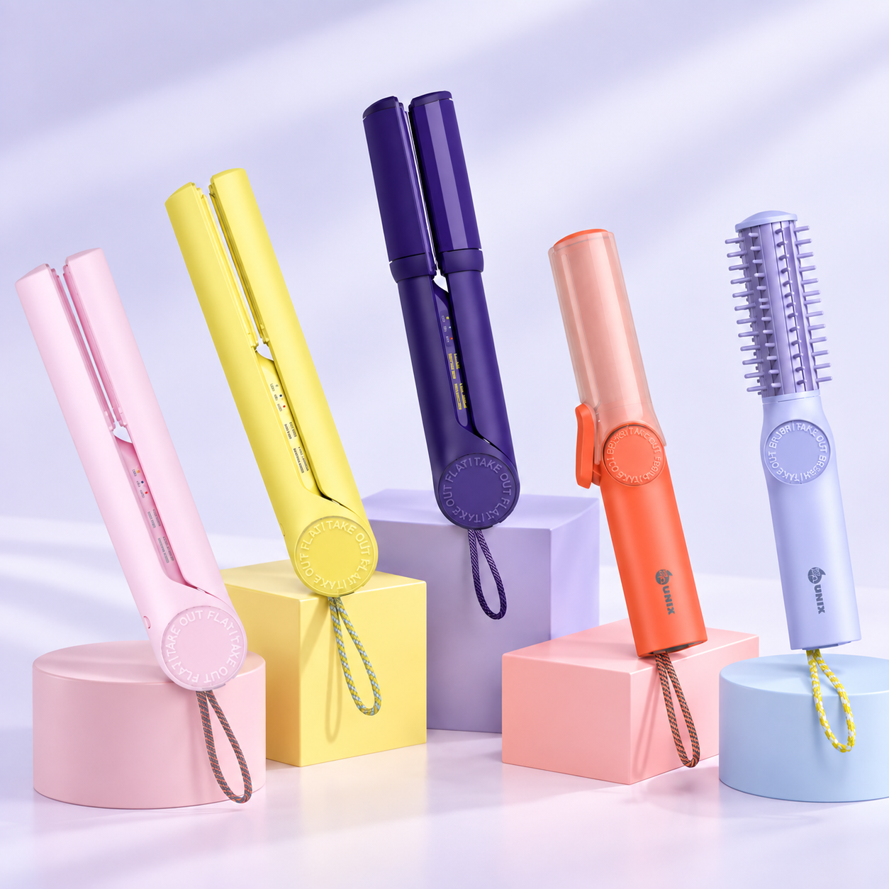 UNIX コードレス ボリューム ヘアアイロン UCI-A2920 | OLIVE YOUNG Global