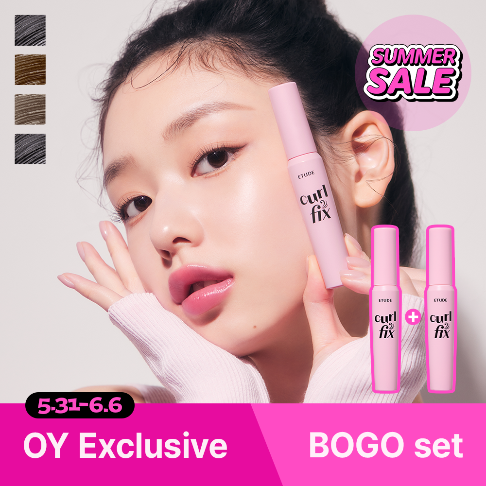 ETUDE Curl Fix Mascara 1+1 Set (4 Options) | OLIVE YOUNG Global
