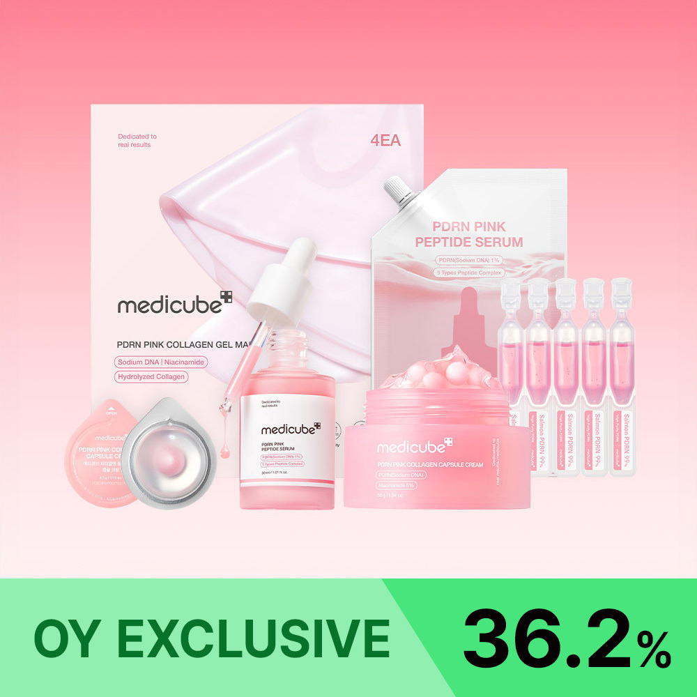 medicube PDRN ピンクコラーゲン グロウセット | OLIVE YOUNG Global