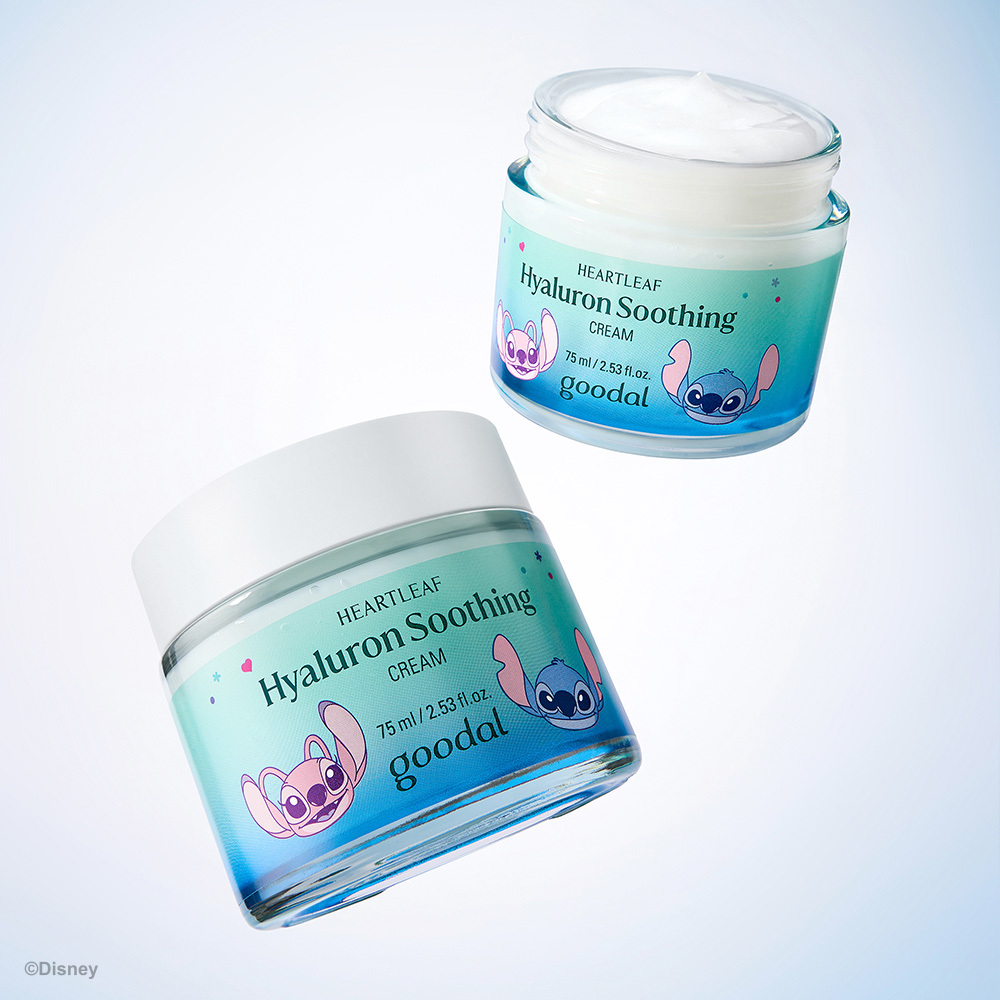 DISNEY EDITION] goodal Heartleaf Hyaluron Soothing Cream 75ml