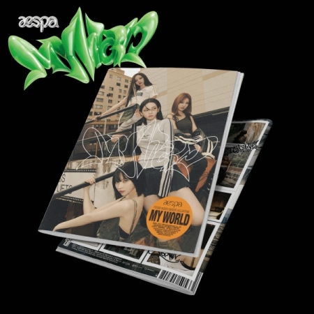 AESPA - MY WORLD (3RD MINI ALBUM) [TABLOID VER.] | OLIVE YOUNG Global