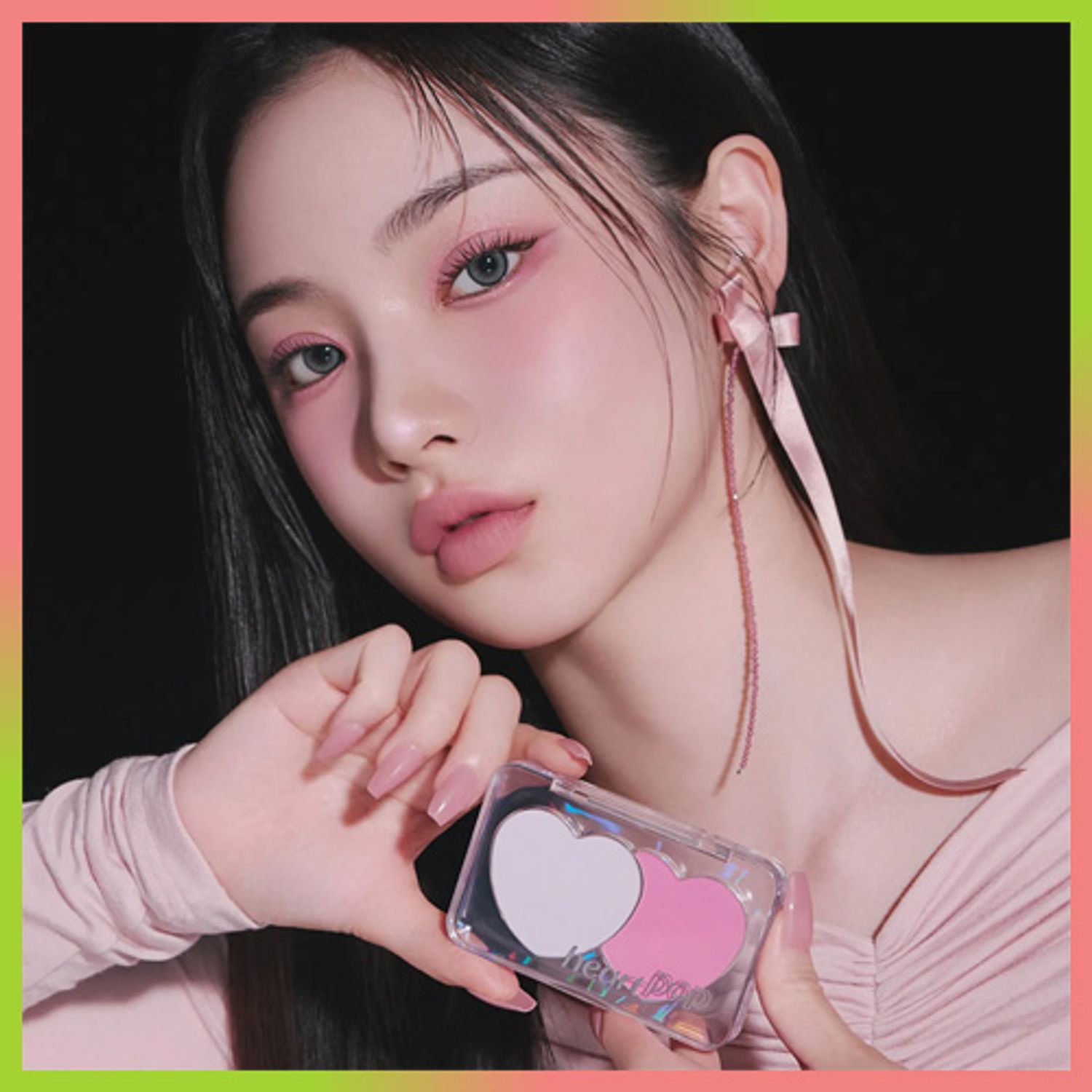 ETUDE Heart Pop Duo Blusher 7.5g | OLIVE YOUNG Global