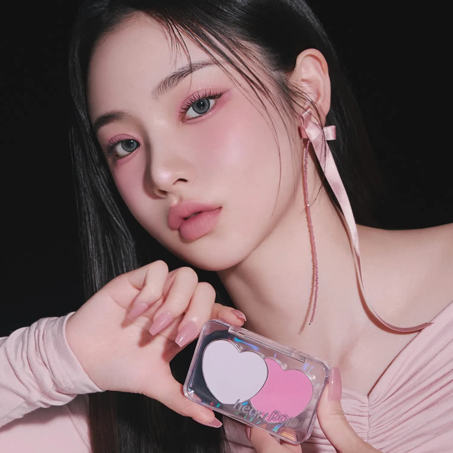 ETUDE ハートポップデュオ チーク 7.5g | OLIVE YOUNG Global