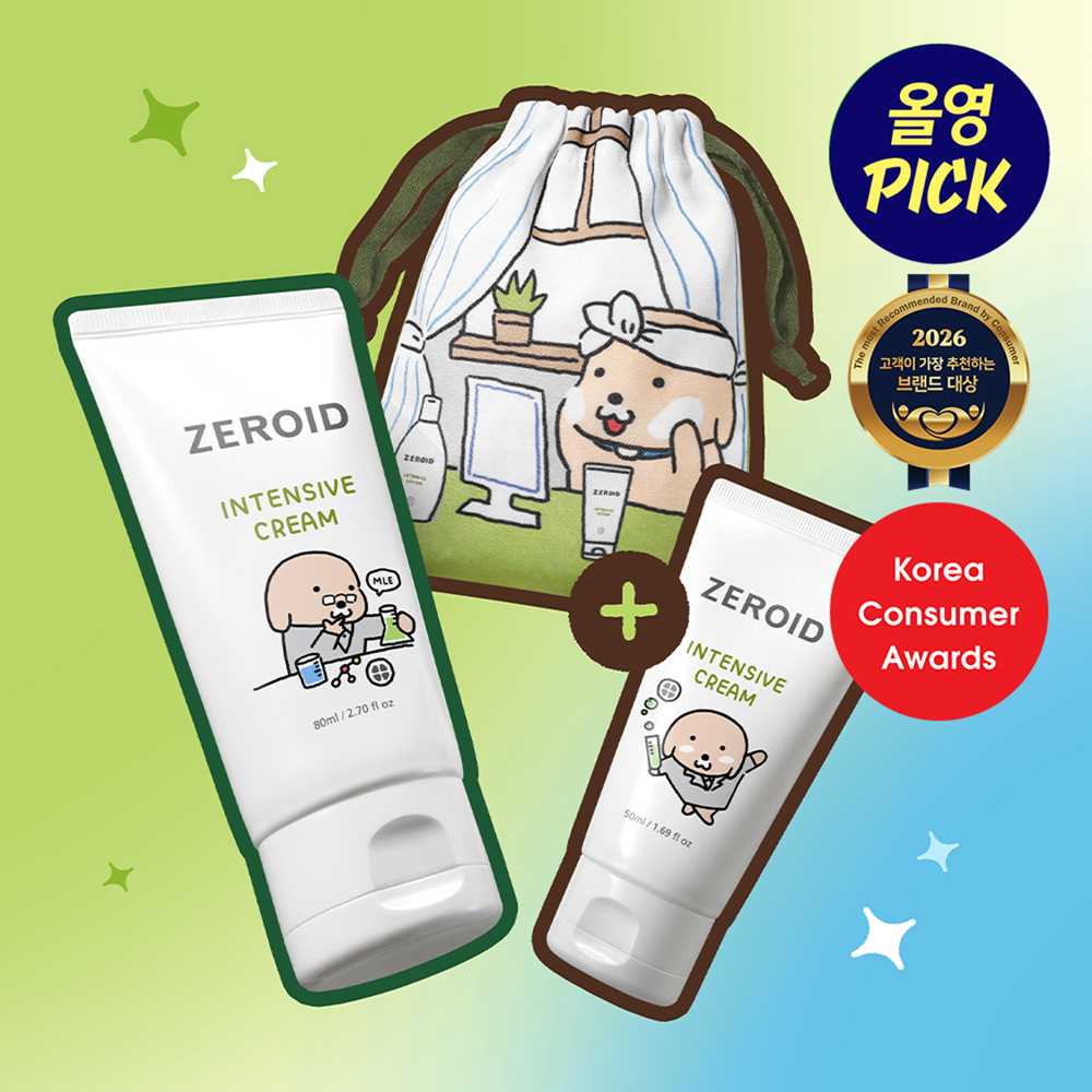 Nureongi EDITION] ZEROID Intensive Cream 80ml (+50ml+Nureongi