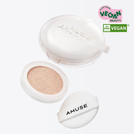 【aym専用】amuse AMUSE Ceramic Skin Perfector Cushion Puff 5P | OLIVE YOUNG Global