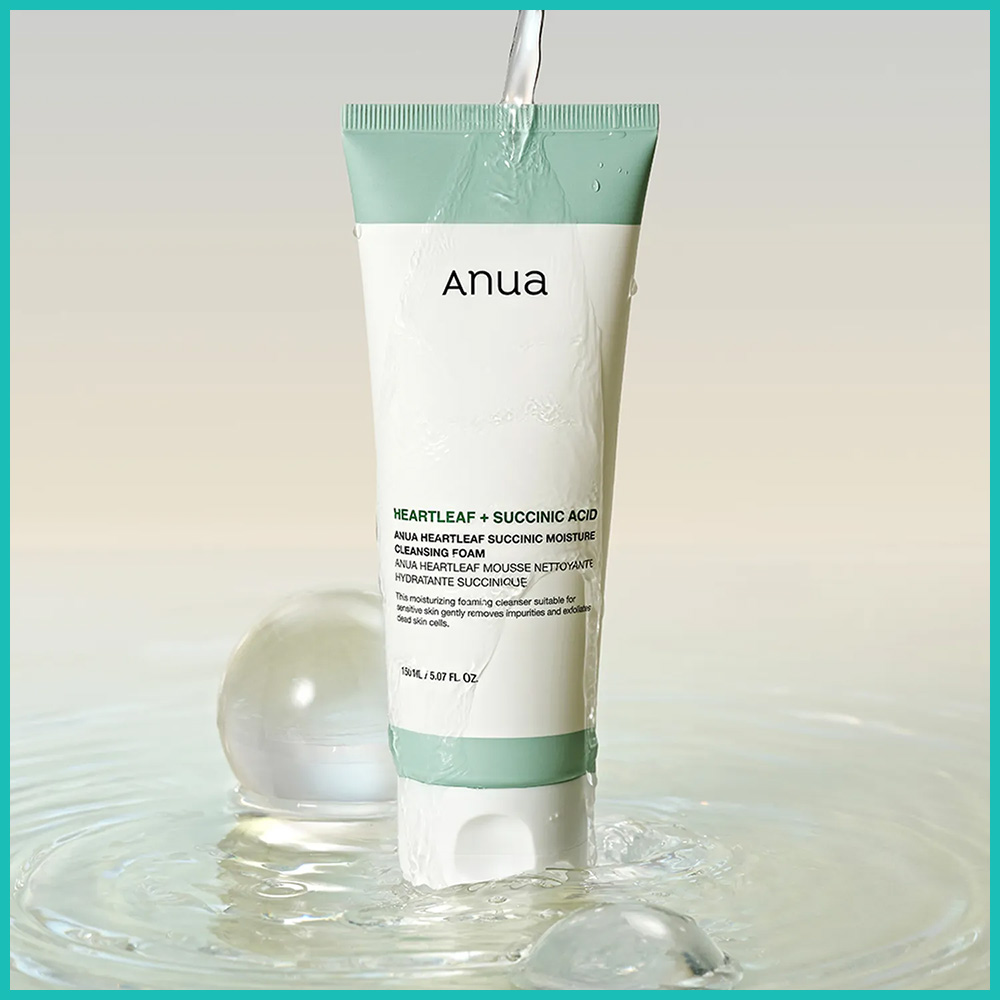 Anua ドクダミサクシニックモイスチャークレンジングフォーム 150ml