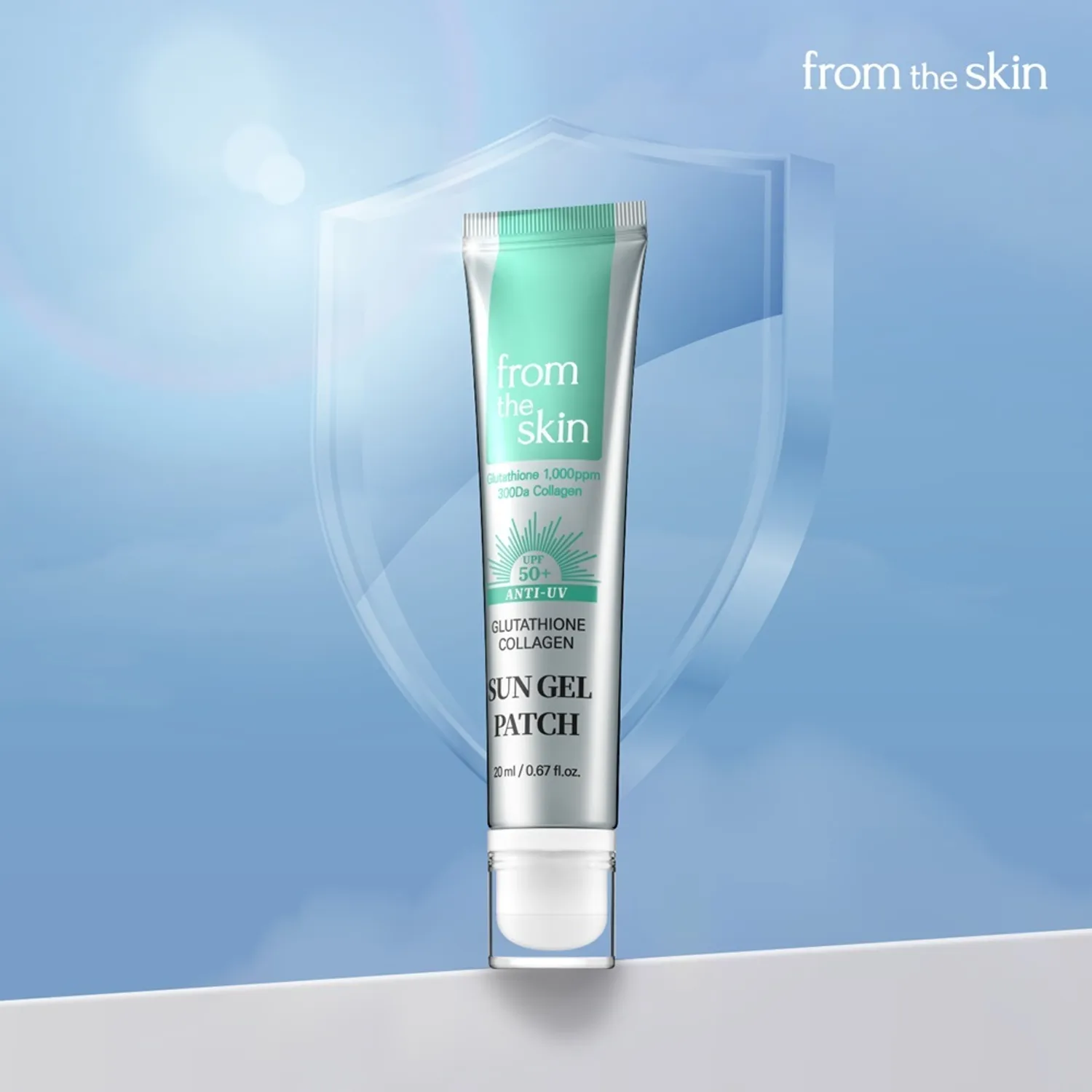 fromtheskin Glutathione Collagen Sun Gel Patch 20ml | OLIVE YOUNG Global fromtheskin Glutathione Collagen Sun Gel Patch 20ml | OLIVE YOUNG Global