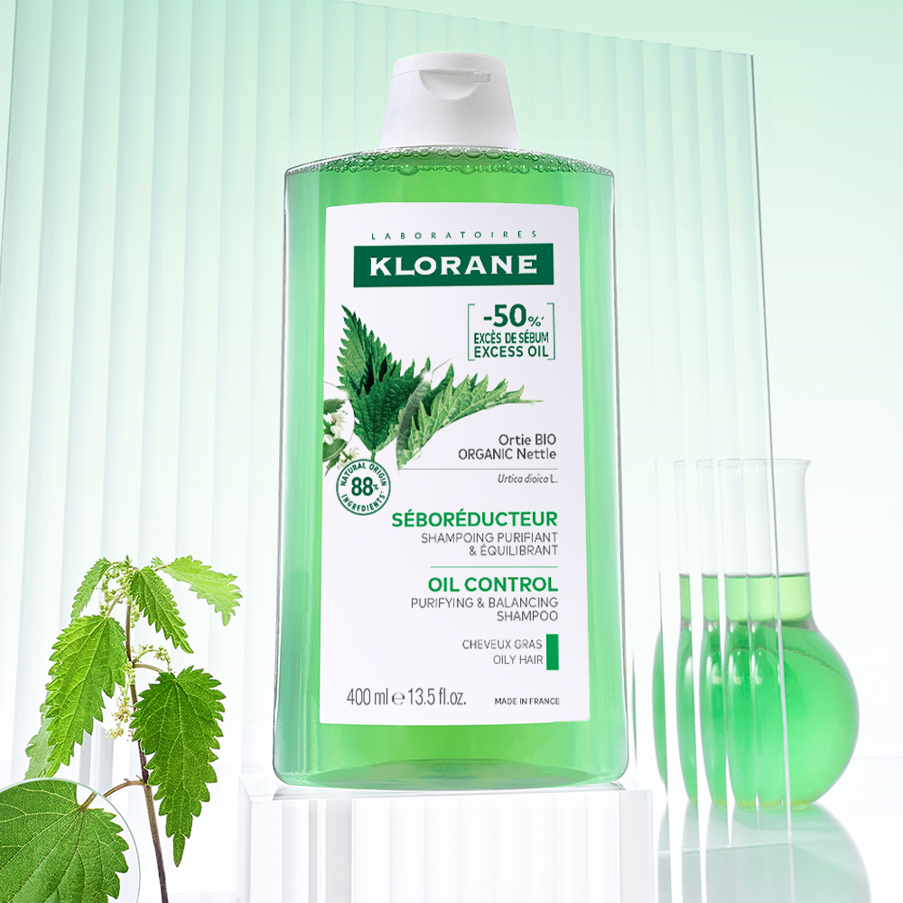 KLORANE ネトルノーセボムシャンプー 400ml (脂性頭皮) | OLIVE YOUNG