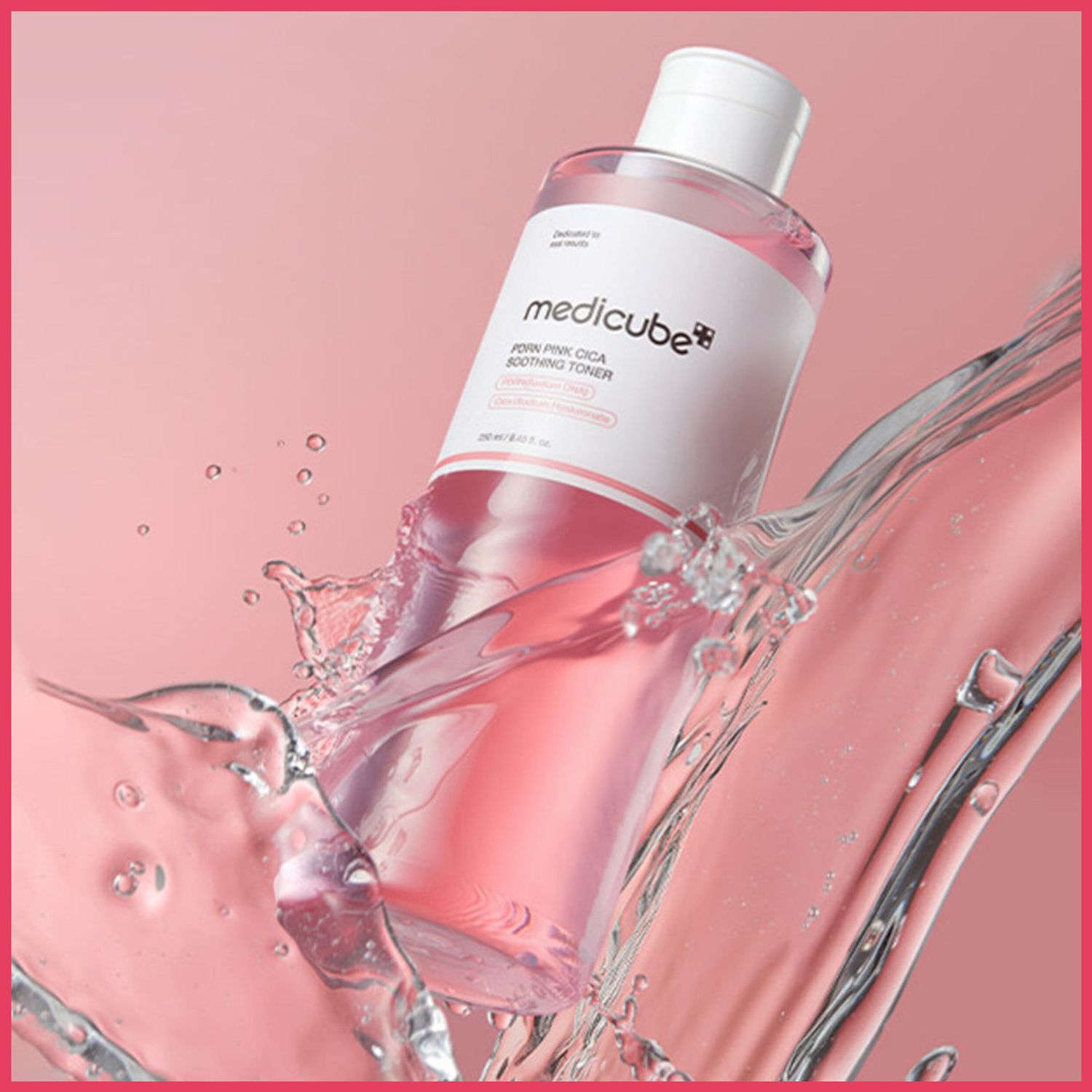 medicube PDRN Pink Cica Soothing Toner 250ml | OLIVE YOUNG Global