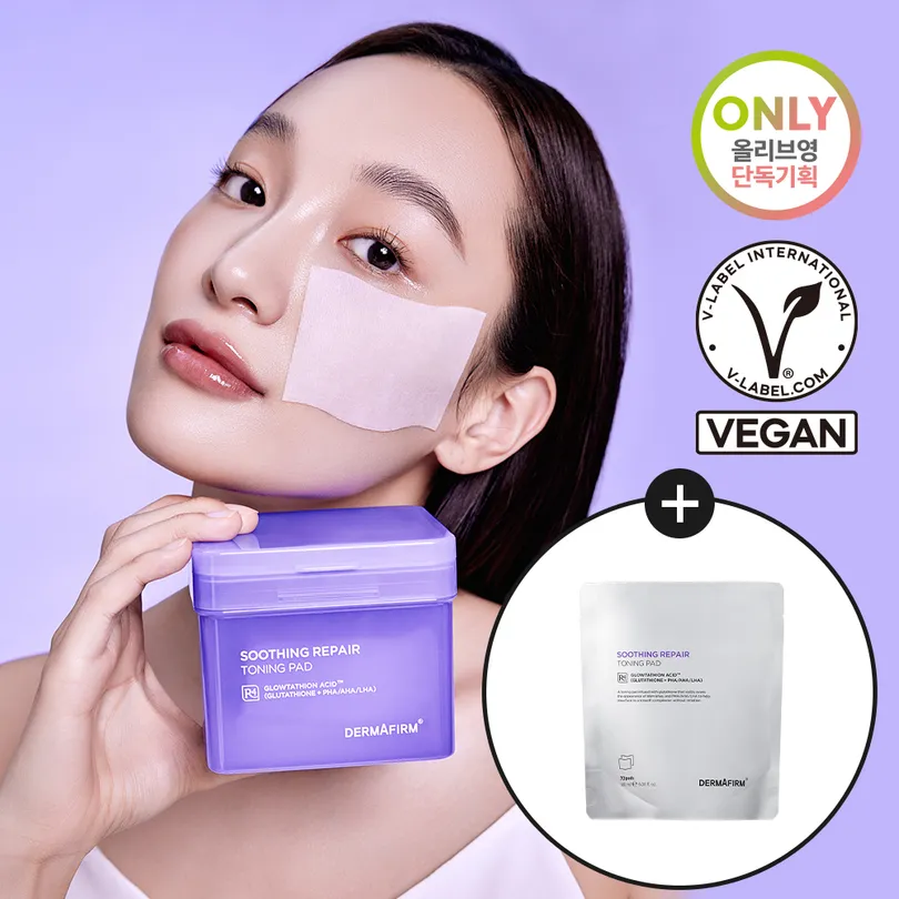 Soothing Repair Toning Pad R4 70P Set (+ Refill 70P)