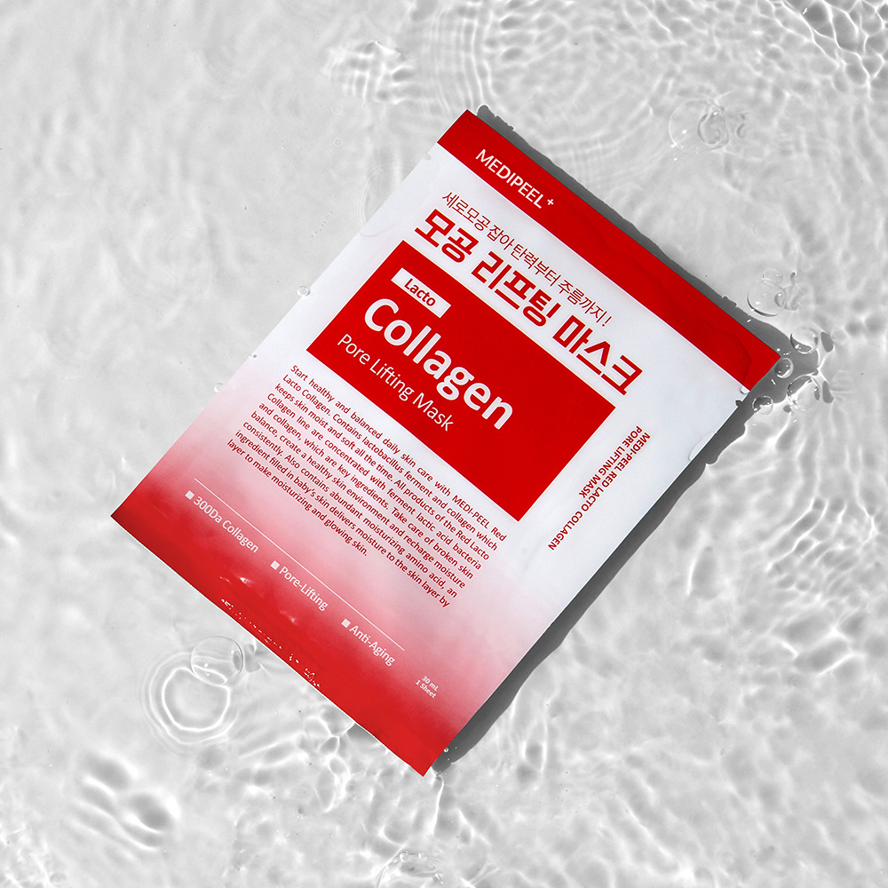 MEDIPEEL Red Lacto Collagen Pore Lifting Mask Sheet | OLIVE YOUNG
