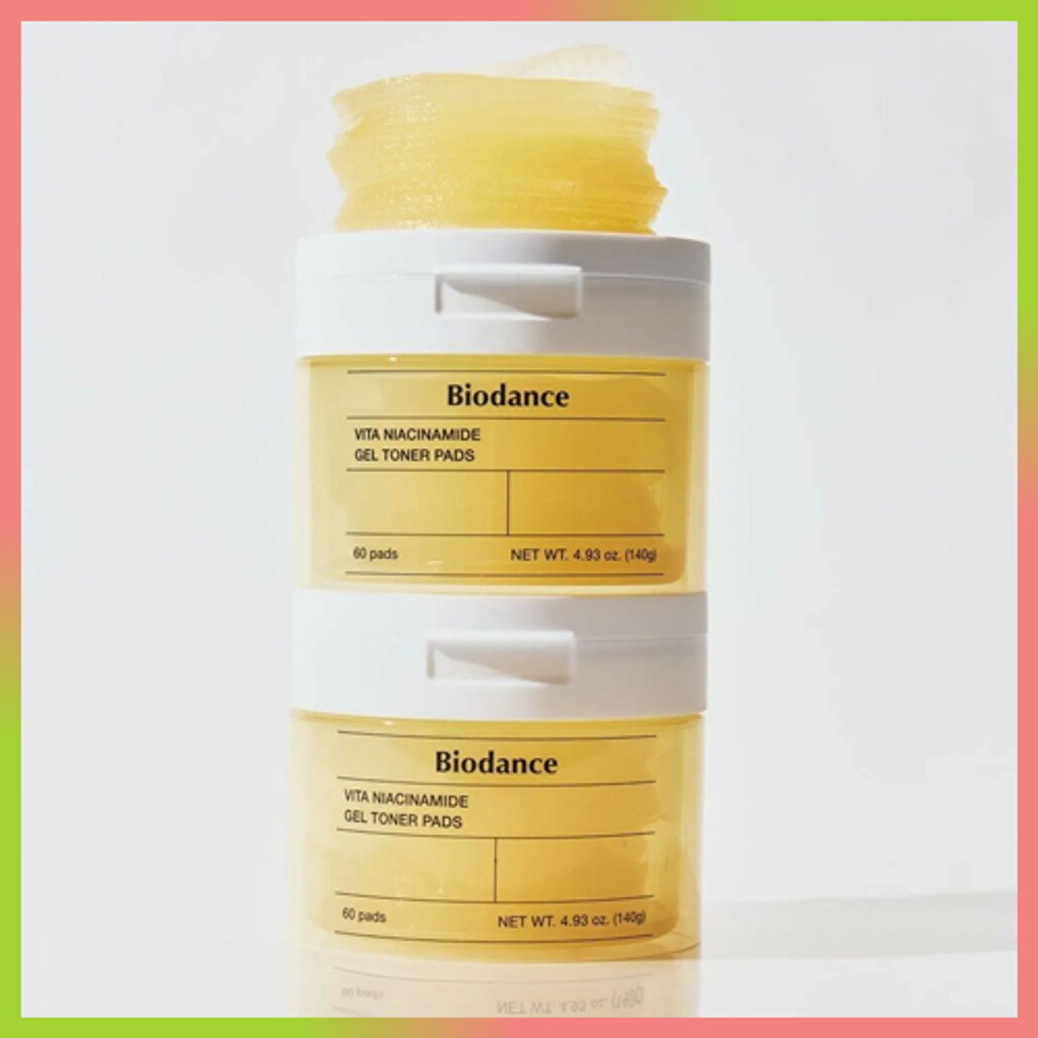 BIODANCE Vita Niacinamide Gel Toner Pad 60 Sheets | OLIVE YOUNG Global