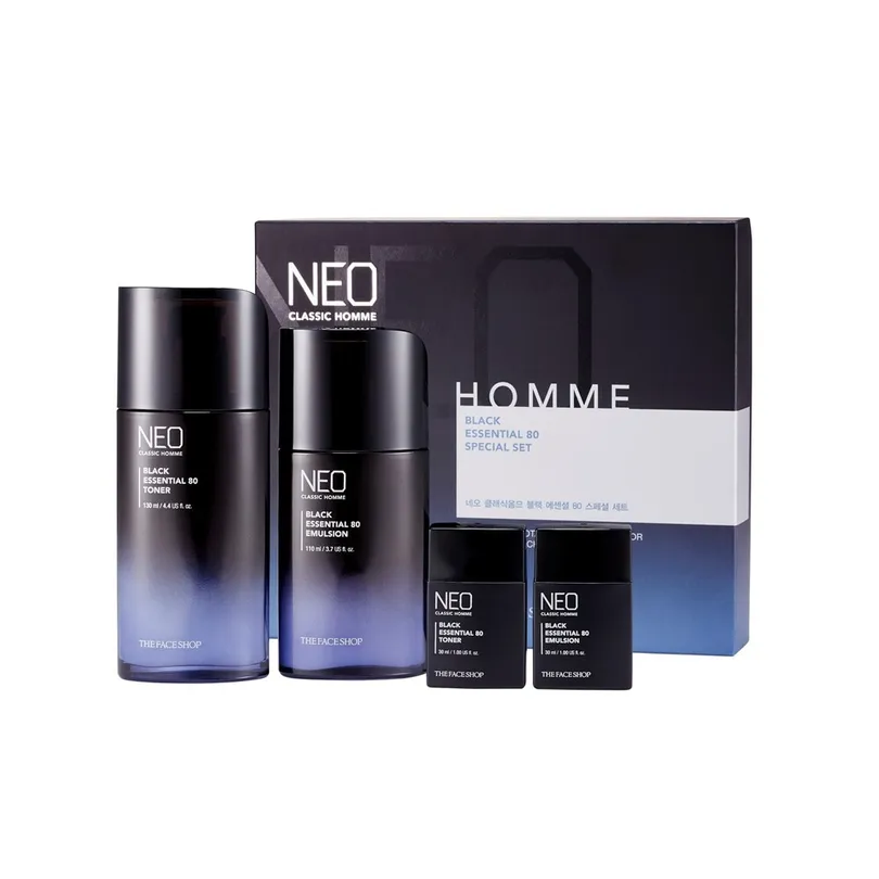 Neo Classic Homme Black Essential Set