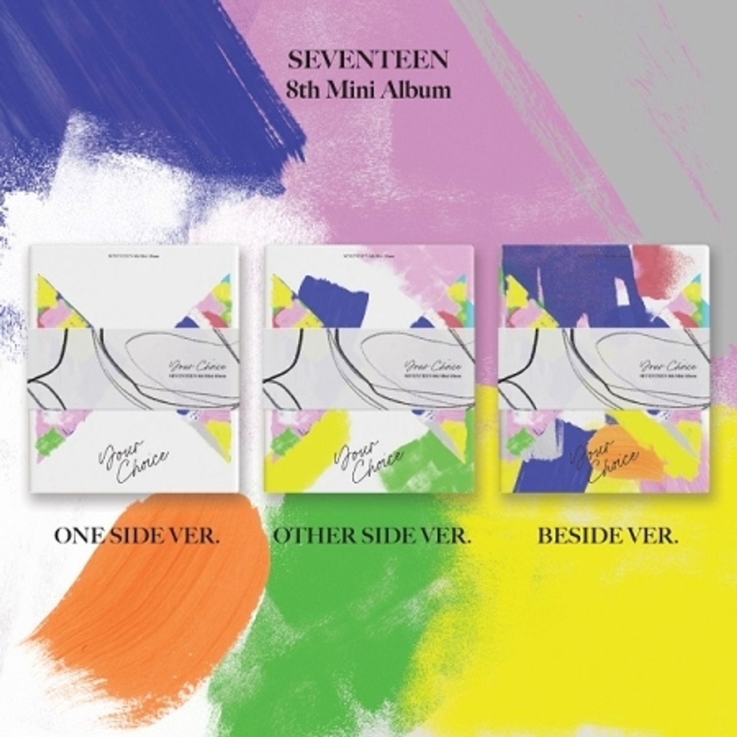 [RANDOM]SEVENTEEN - 8TH MINI ALBUM `YOUR CHOICE` | OLIVE YOUNG Global