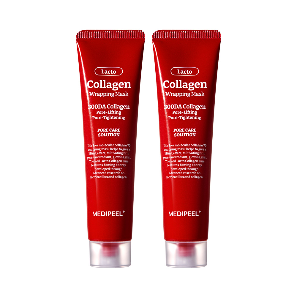 MEDI-PEEL Red Lacto Collagen Wrapping Mask 70mL Double Set