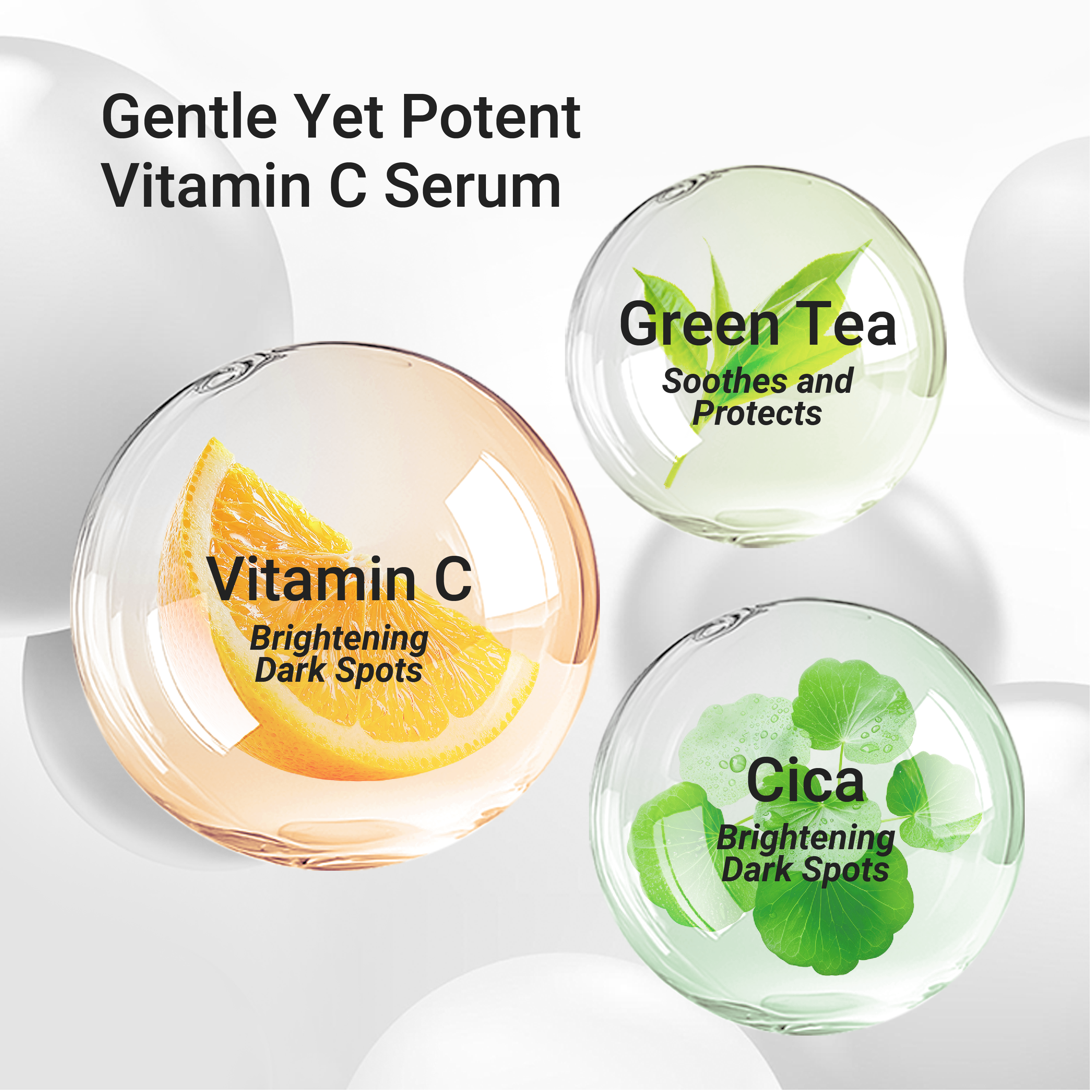 Meebak Cica & Vitamin C Serum 33ml | OLIVE YOUNG Global