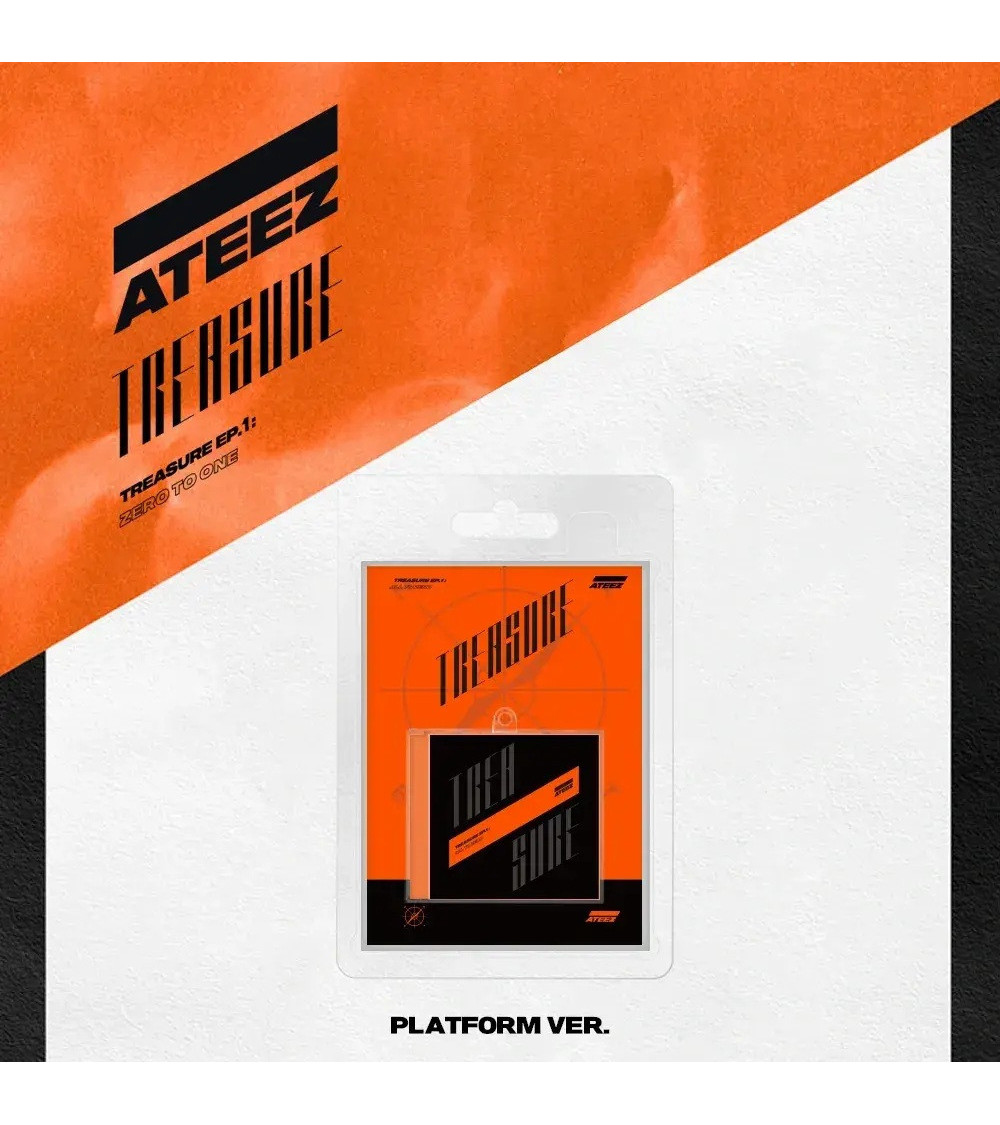 ATEEZ TREASURE EP.1: All to Zero ウヨントレカ付 ATEEZ - [TREASURE EP 1 : All To Zero] (Platform ver.) | OLIVE