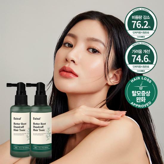 DALEAF Better Root Dandruff Hair Tonic 100mL*2ea | OLIVE