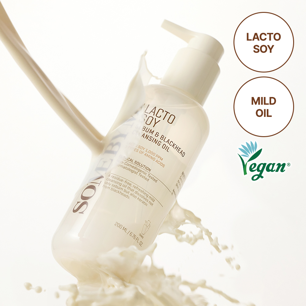 SOME BY MI Lacto Soy Sebum & Blackhead Cleansing Oil 200ml | OLIVE