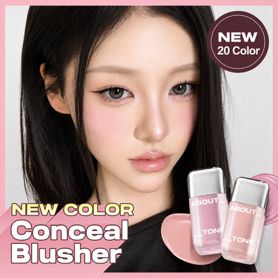 ABOUT_TONE Skin Layer Fit Blusher (Cover Fit/Water Fit) (20 Colors)