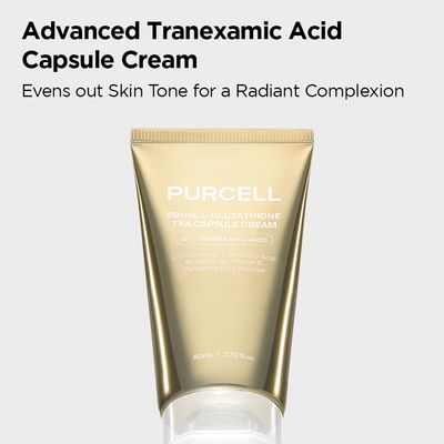 PURCELL 8B/mL L-Glutathione TXA Capsule Cream 80ml