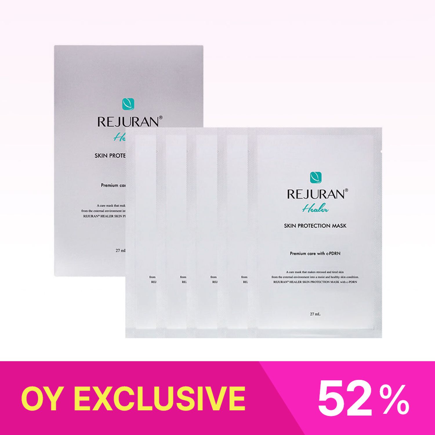 ★OY EXCLUSIVE★ REJURAN Healer Skin Protection Mask Sheet 27mL*5ea | OLIVE YOUNG Global