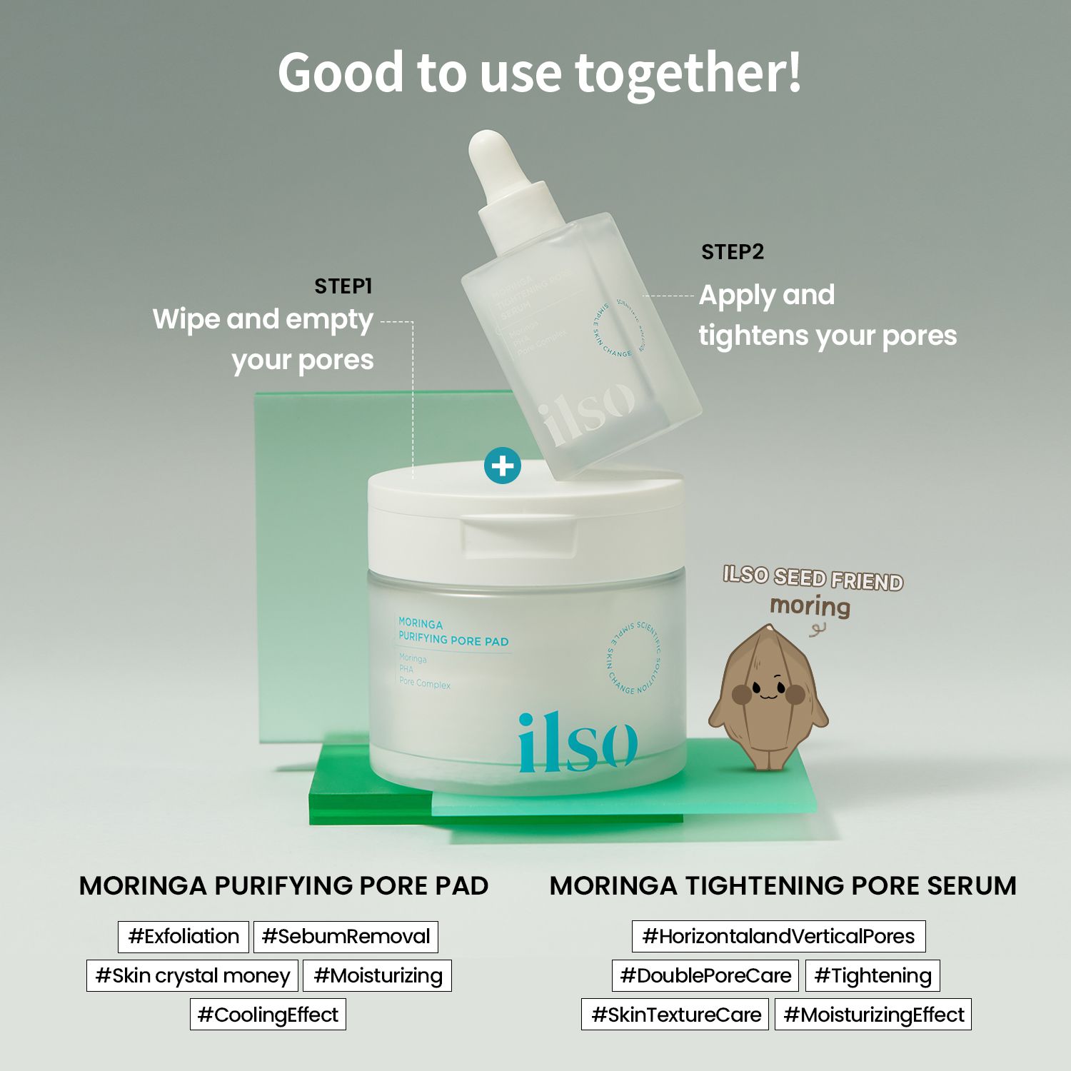 ilso Moringa Tightening Pore Serum 30mL | OLIVE YOUNG Global