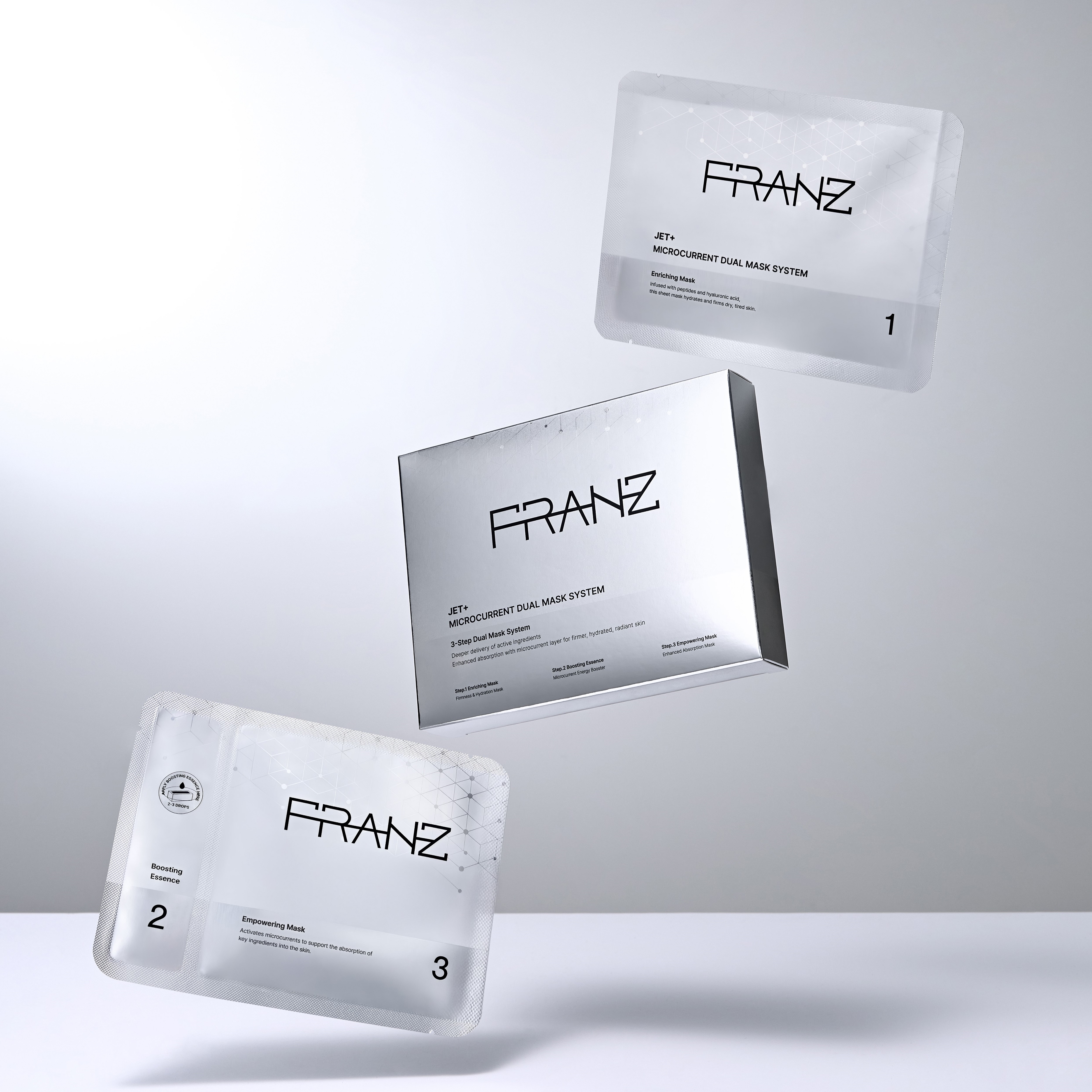 Franz Jet+ Dual Mask System 2 Sheets | OLIVE YOUNG Global