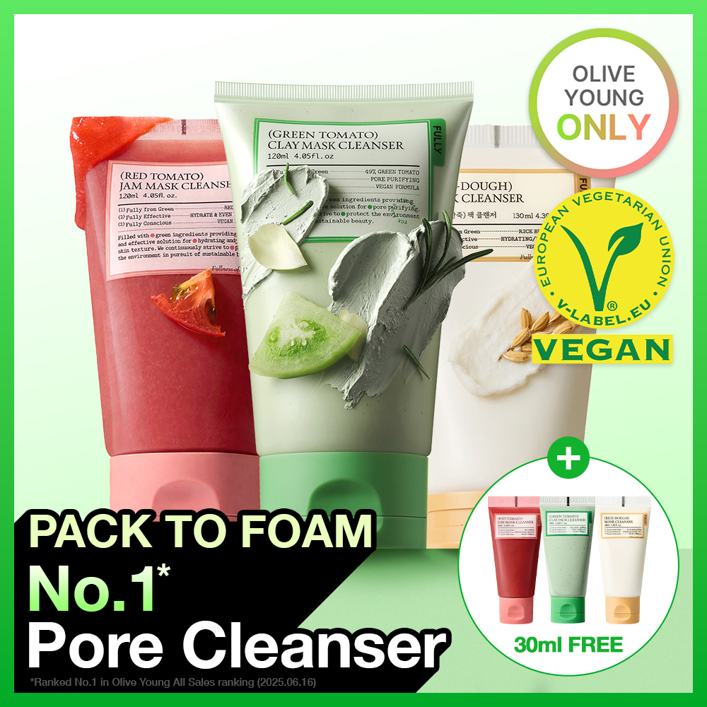 fully Pack Cleanser 120ml+30ml (3 Options) | OLIVE YOUNG Global