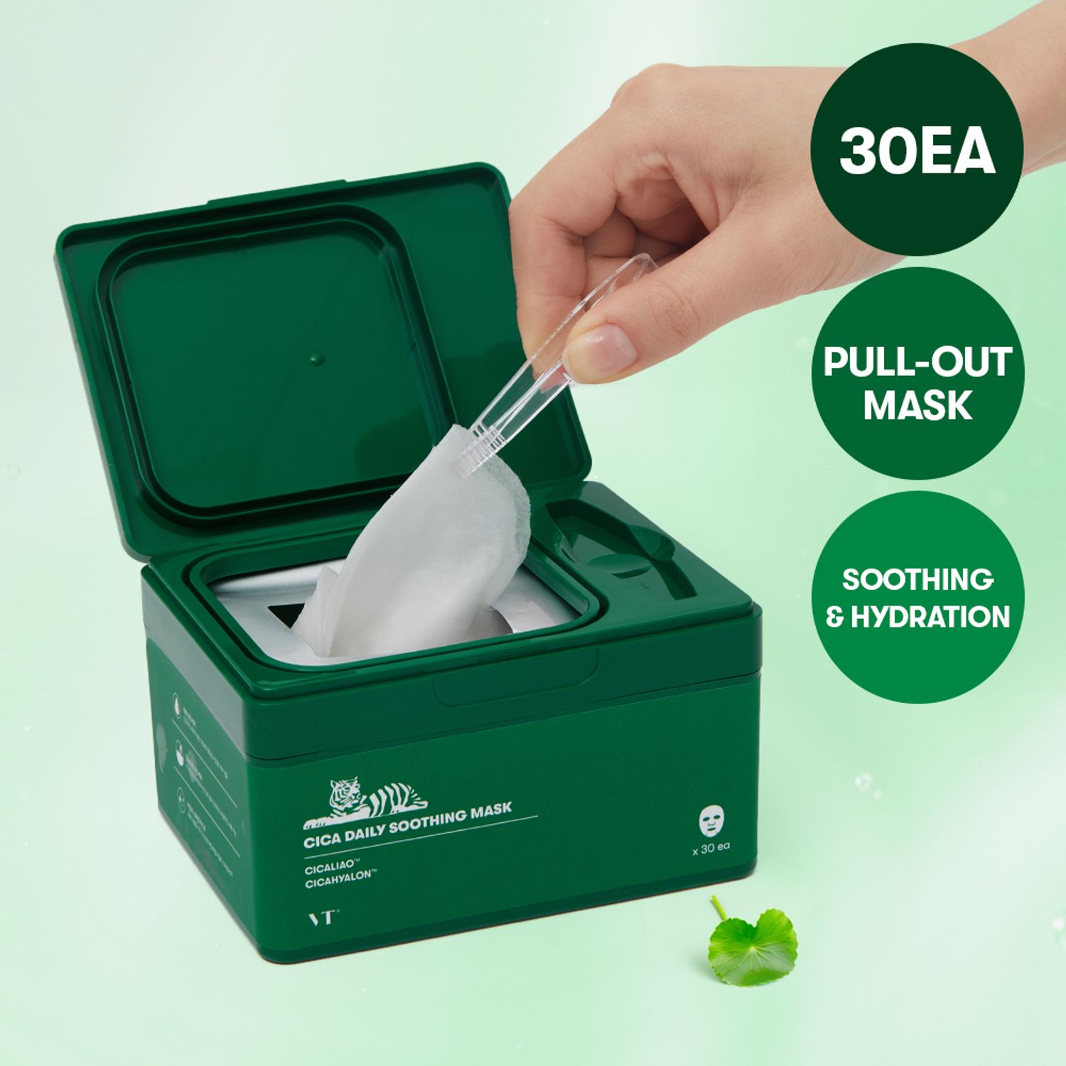VT Cica Daily Soothing Mask Sheet 30 Sheets | OLIVE YOUNG Global