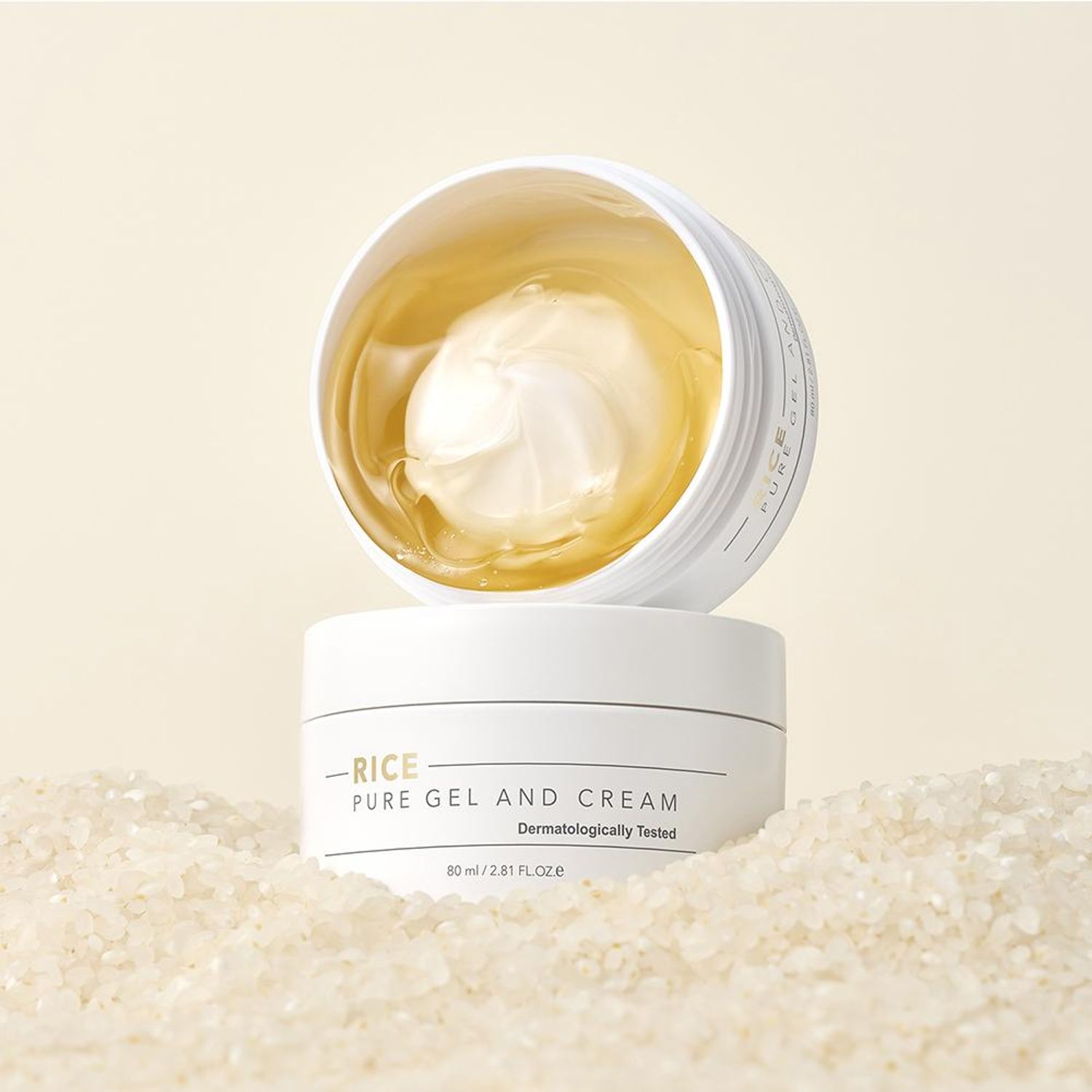THANK YOU FARMER Rice Pure Gel And Cream 80ml | OLIVE YOUNG Global