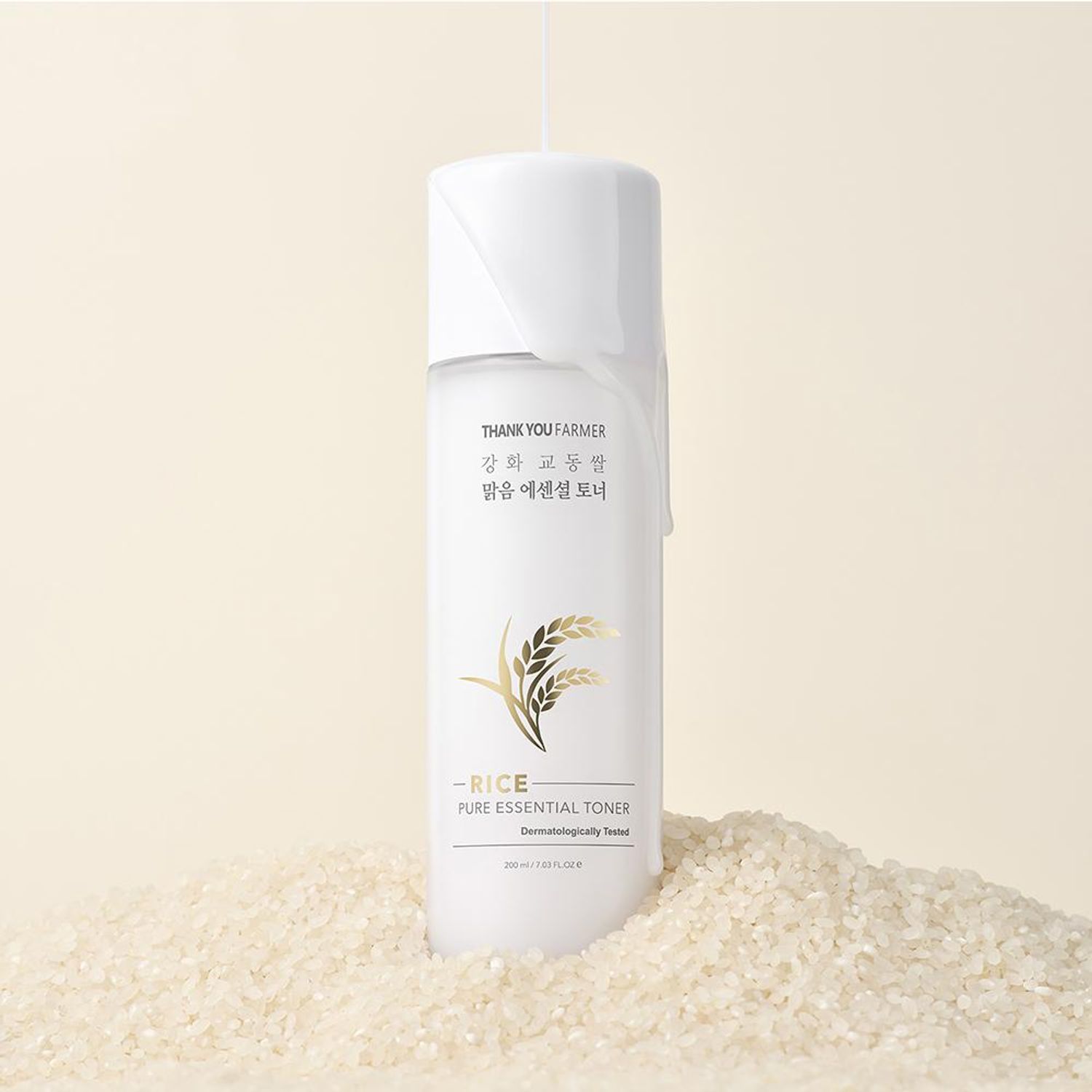 THANK YOU FARMER 江華校洞米 エッセンシャルトナー200ml | OLIVE YOUNG Global