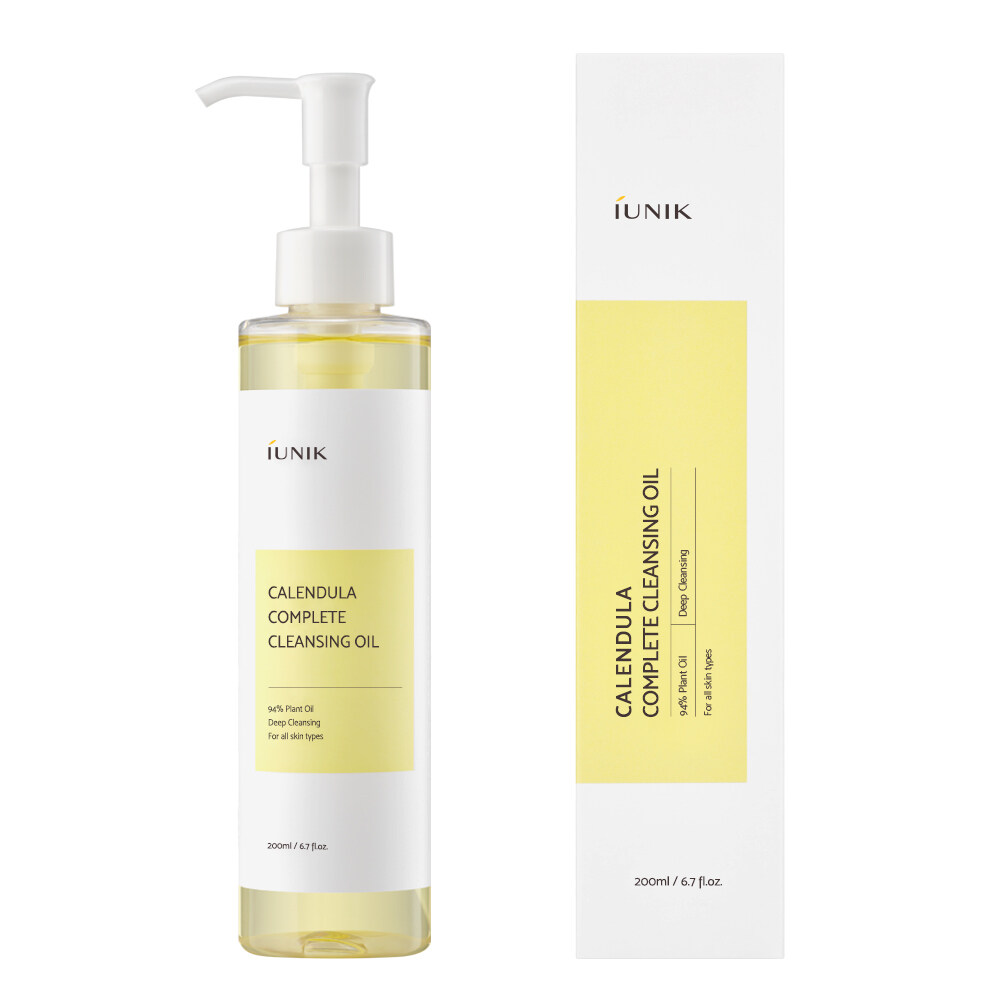iUNIK カレンデュラコンプリートクレンジングオイル 200ml | OLIVE