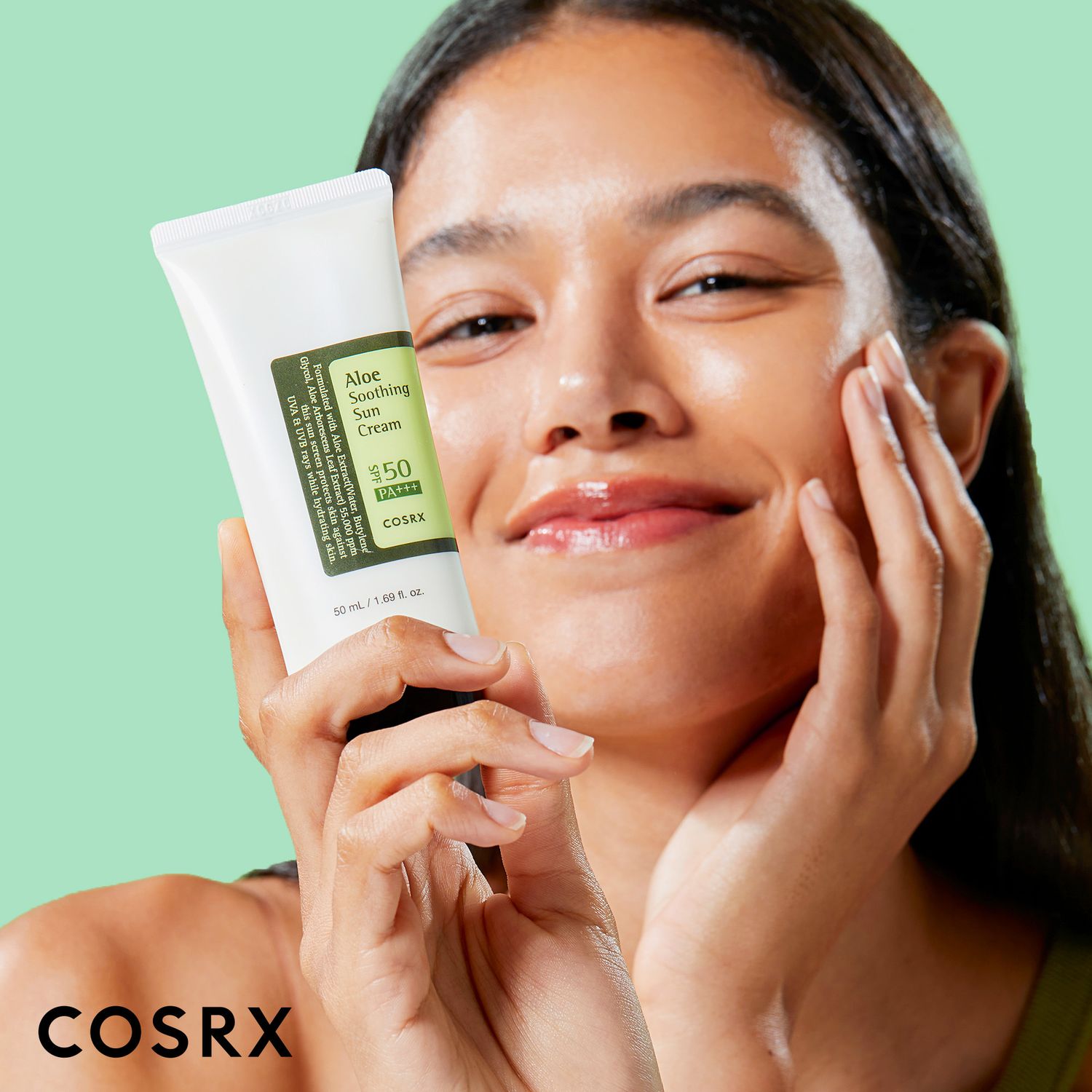 COSRX Aloe Soothing Sun Cream SPF50+ | OLIVE YOUNG Global