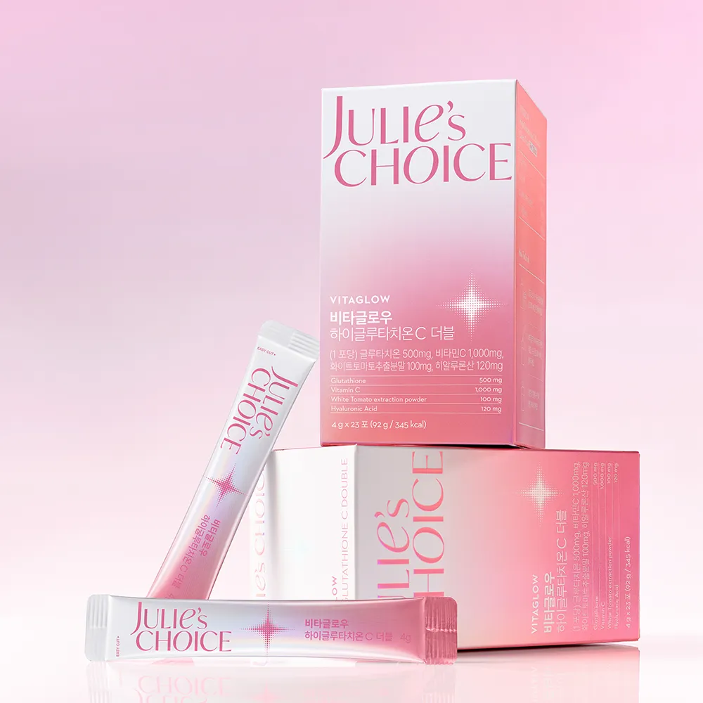 julie's choice Vitaglow High Glutathione C Double 23 Sticks (23