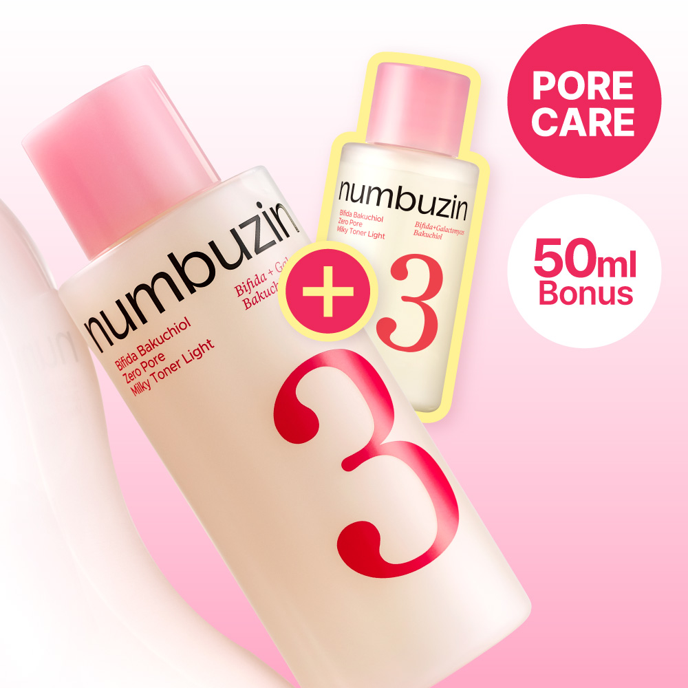 numbuzin No.3 Silky First Texture Boosting Toner 200ml Set (+50ml