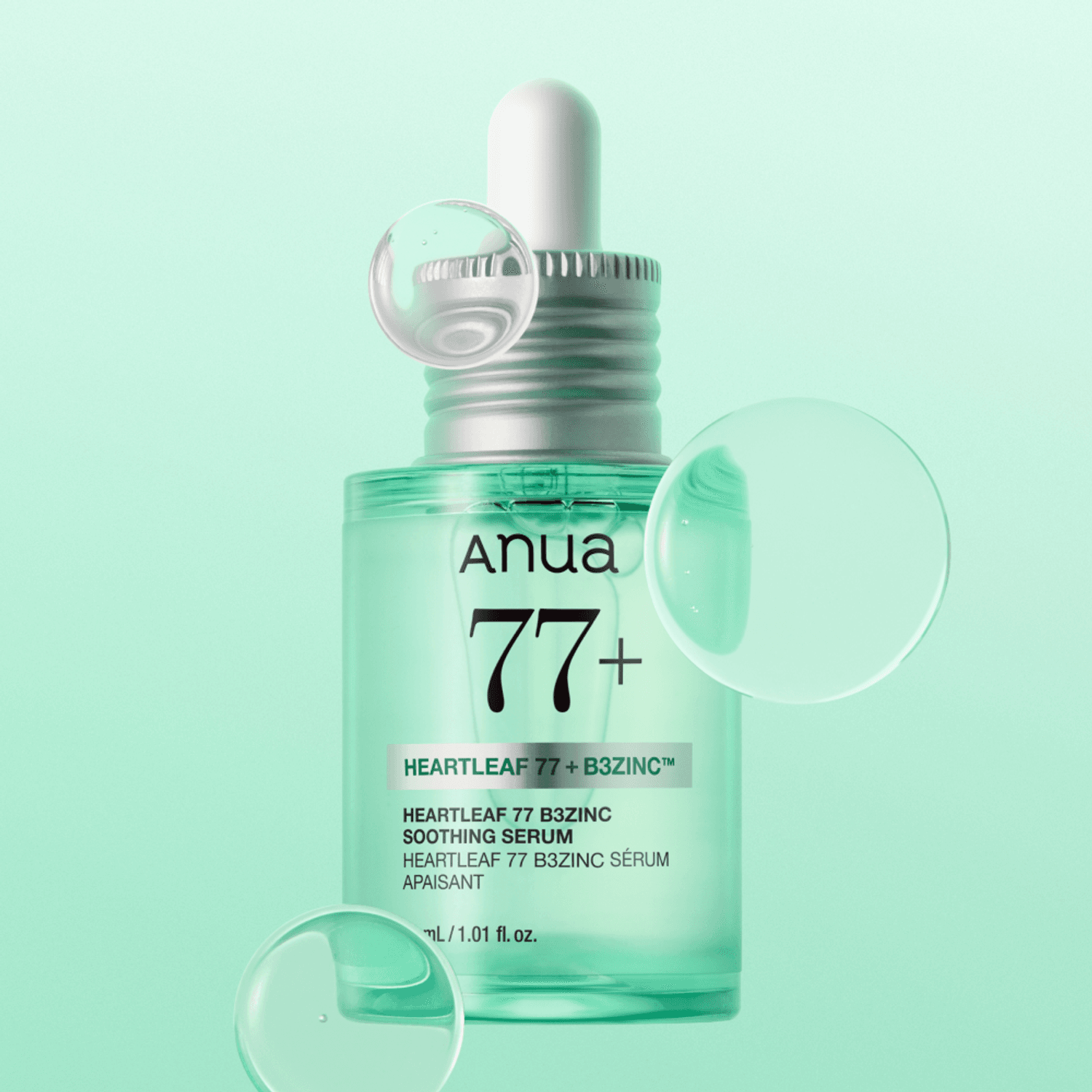 Anua Heartleaf 77 B3Zinc Soothing Serum 30ml | OLIVE YOUNG Global