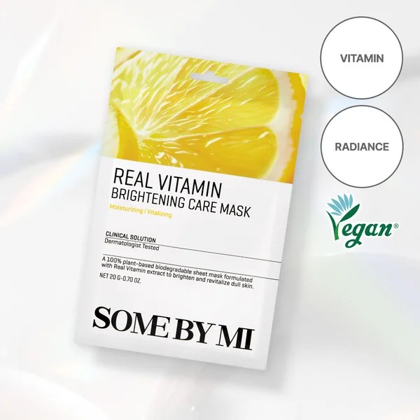 SOME BY MI Real Vitamin Brightening Care Mask Sheet 1P