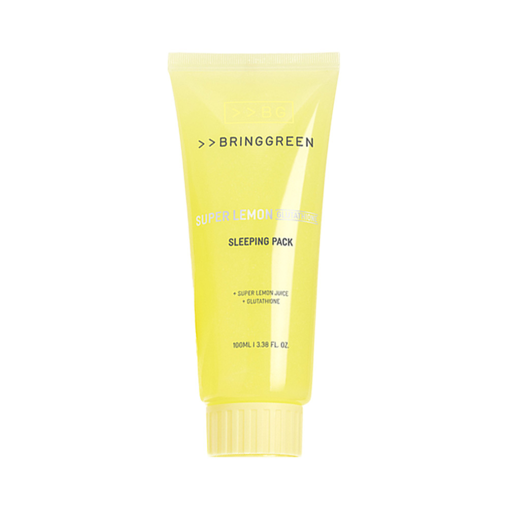 BRINGGREEN Super Lemon Glutacion Sleeping Pack 100 ml Set (+