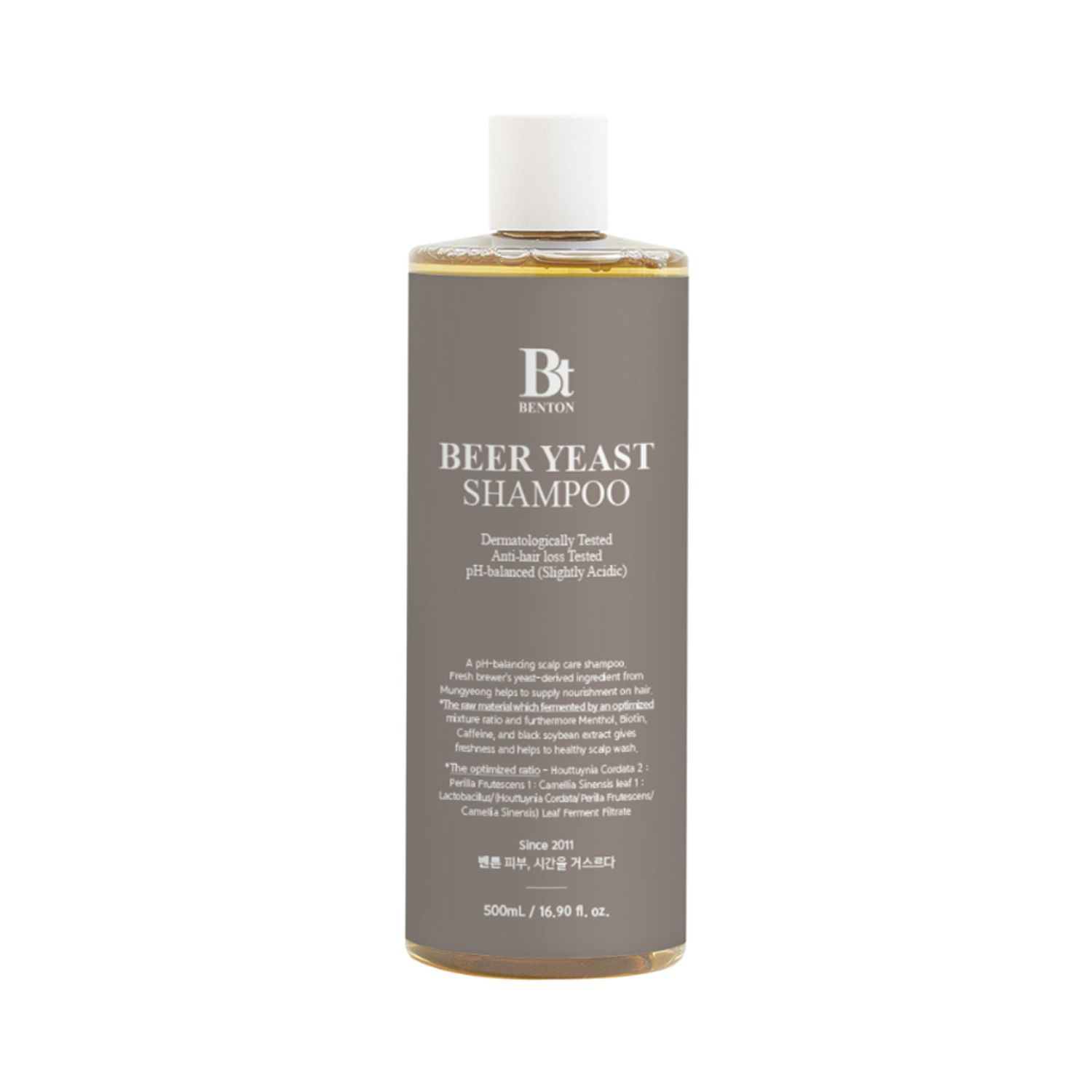 BENTON Beer Yeast Shampoo 500mL | OLIVE YOUNG Global