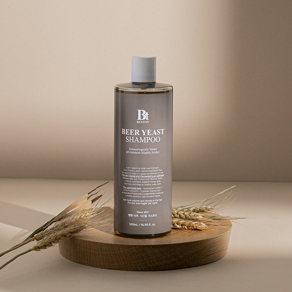 BENTON ビール酵母シャンプー500ml | OLIVE YOUNG Global