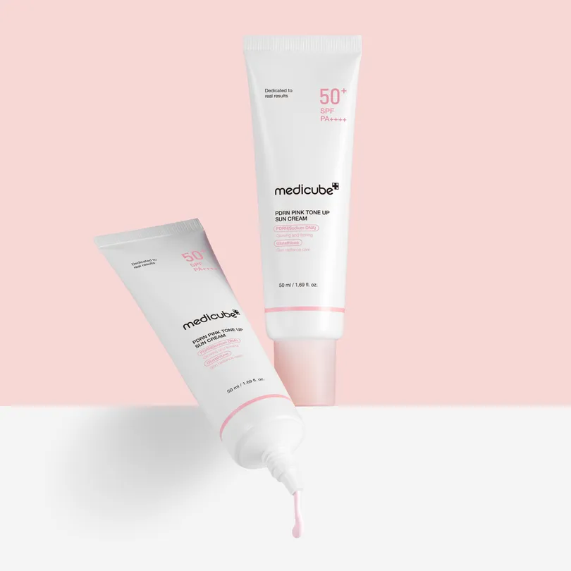 PDRN Pink Tone Up Sun Cream 50ml Double Pack