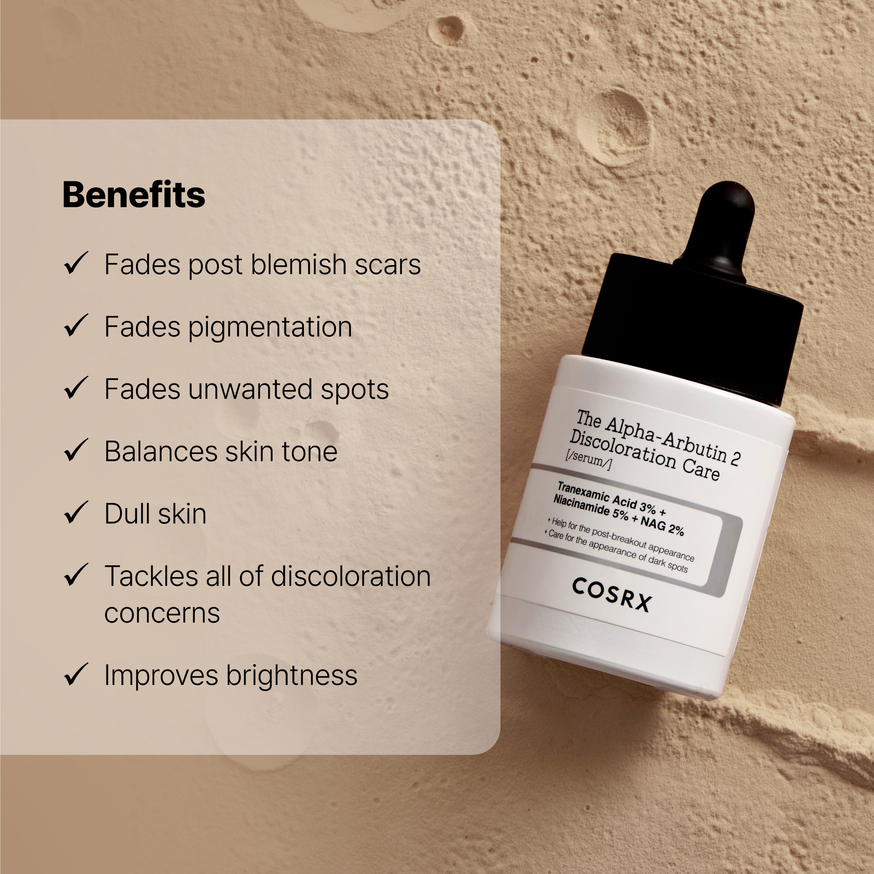 美容液 OUT OF STOCK COSRX The Alpha-Arbutin 2 COSRX | The Alpha-Arbutin 2 Discoloration Care Serum